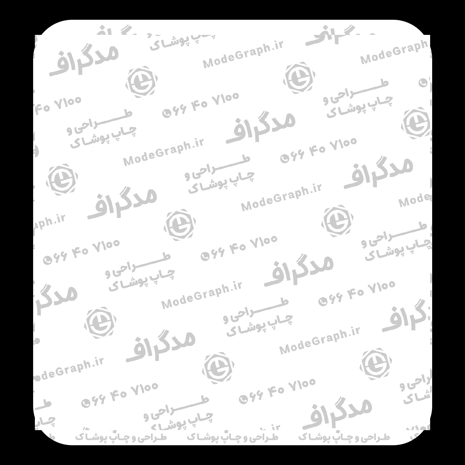 طرح سیلک One World مناسب چاپ روی پیش تیشرت