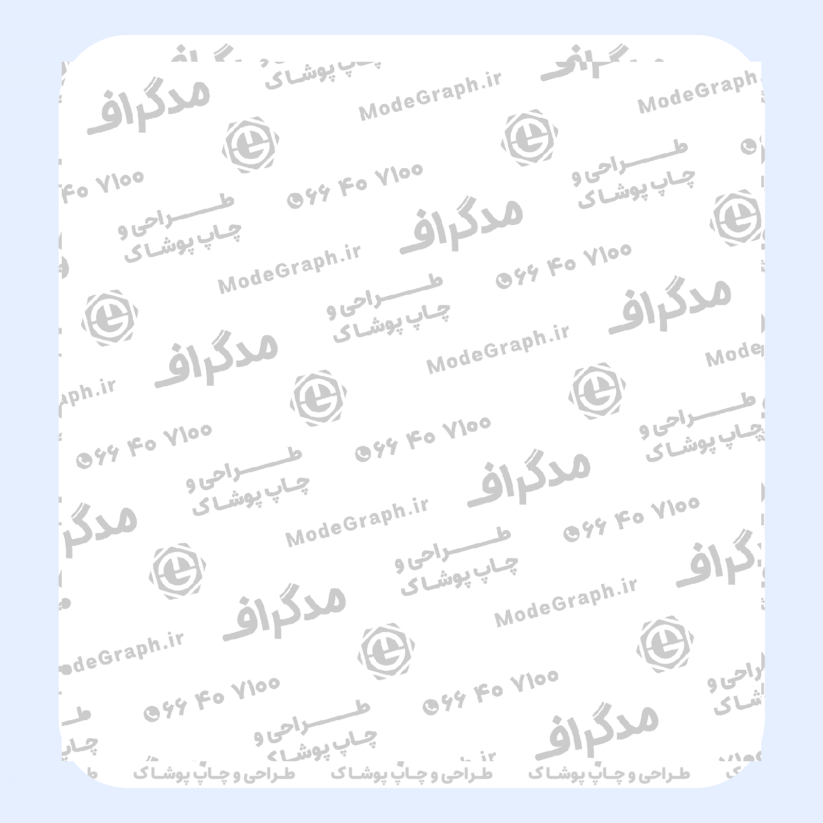 طرح سیلک M مناسب چاپ روی پیش تیشرت