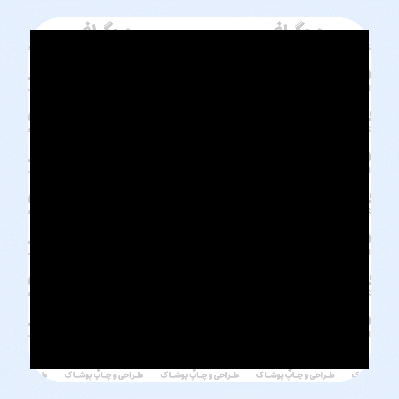 طرح سیلک دست شبح مناسب چاپ روی پیش تیشرت