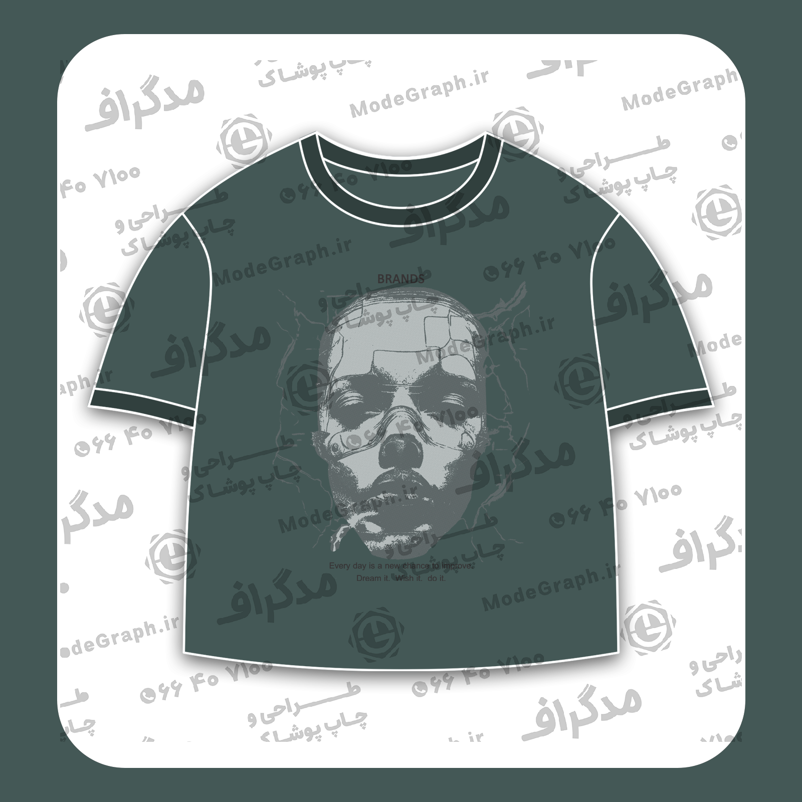 طرح سیلک چهره Dream Wish Do مناسب چاپ روی پیش تی‌شرت