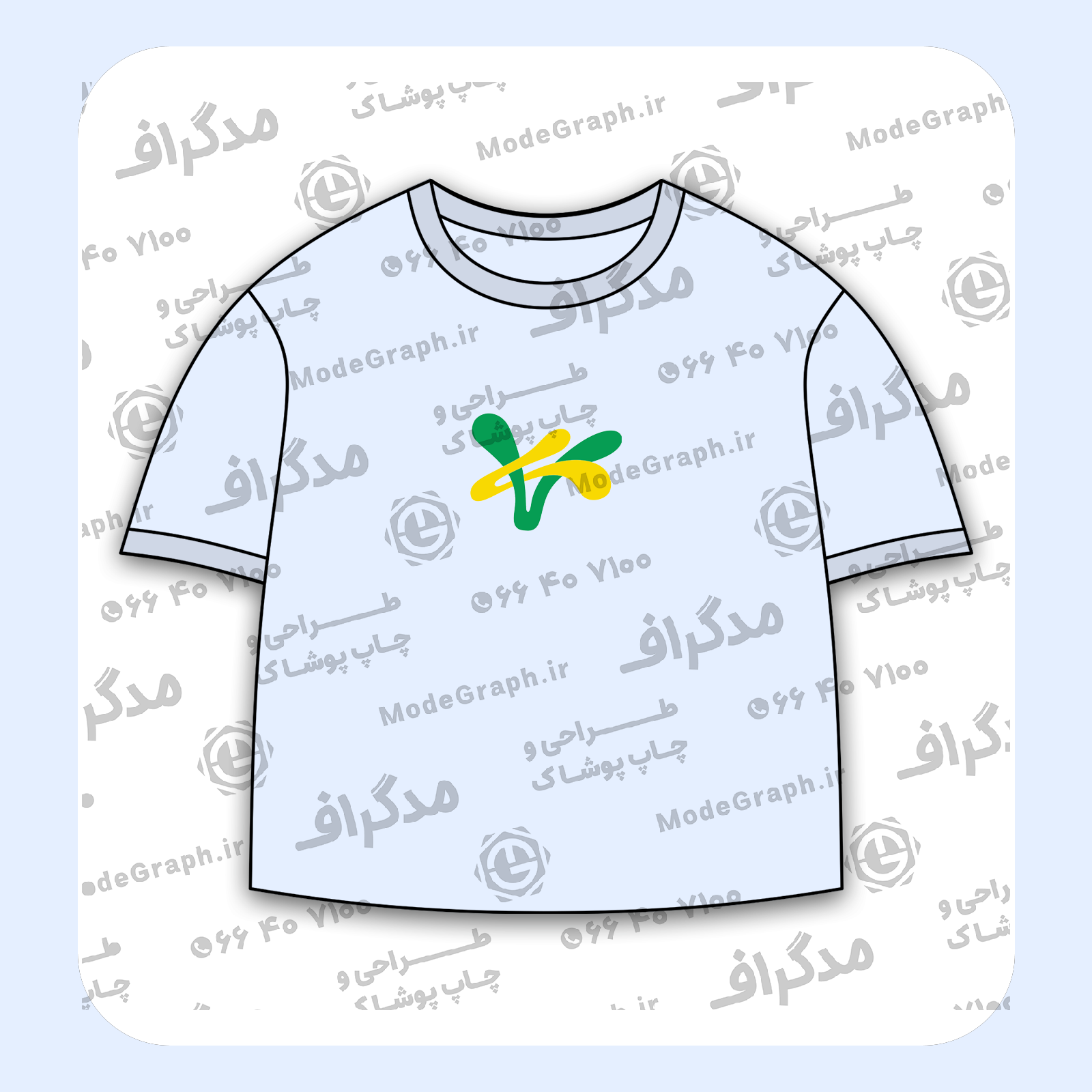 طرح سیلک کارتونی لویی ویتون مناسب چاپ روی پیش لباس