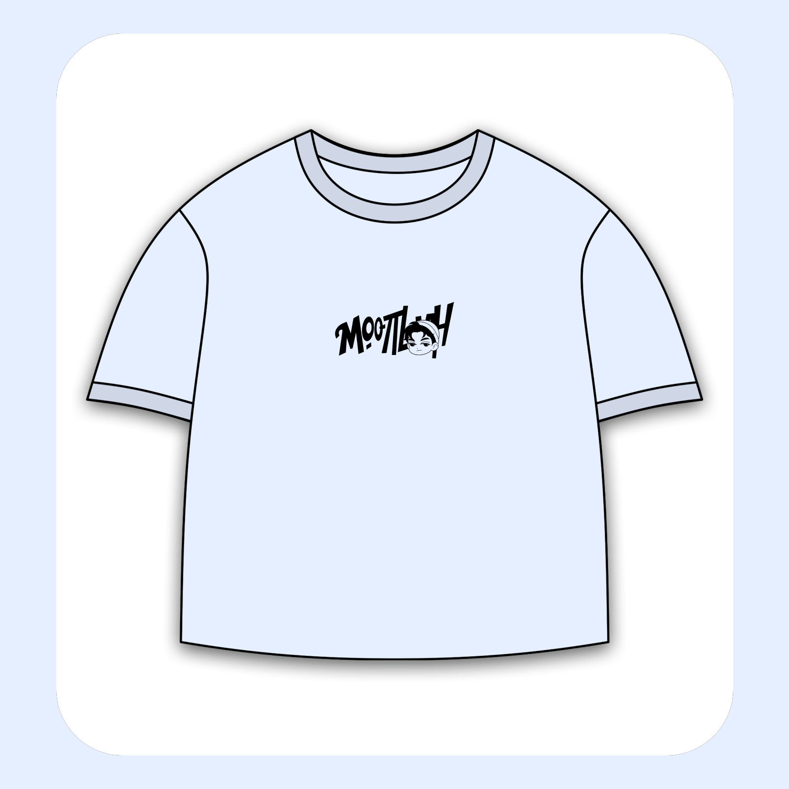 طرح سیلک Lunatic Club مناسب چاپ روی پیش پوشاک