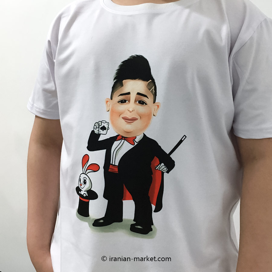 چاپ طرح، عکس و استیکر روی تیشرت