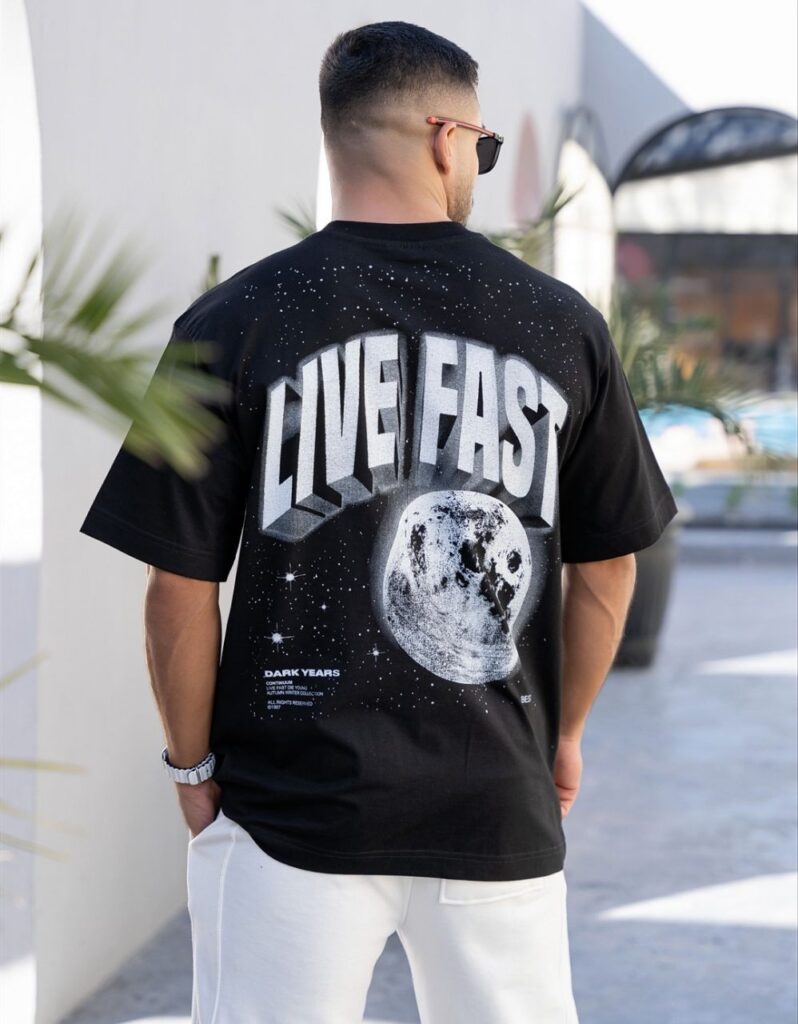 نمونه کار چاپ روی تیشرت مدگراف