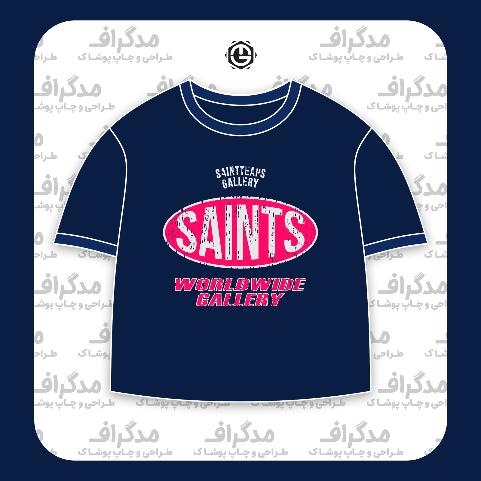 طرح سیلک Saint Tears Gallery مناسب چاپ روی پیش تیشرت