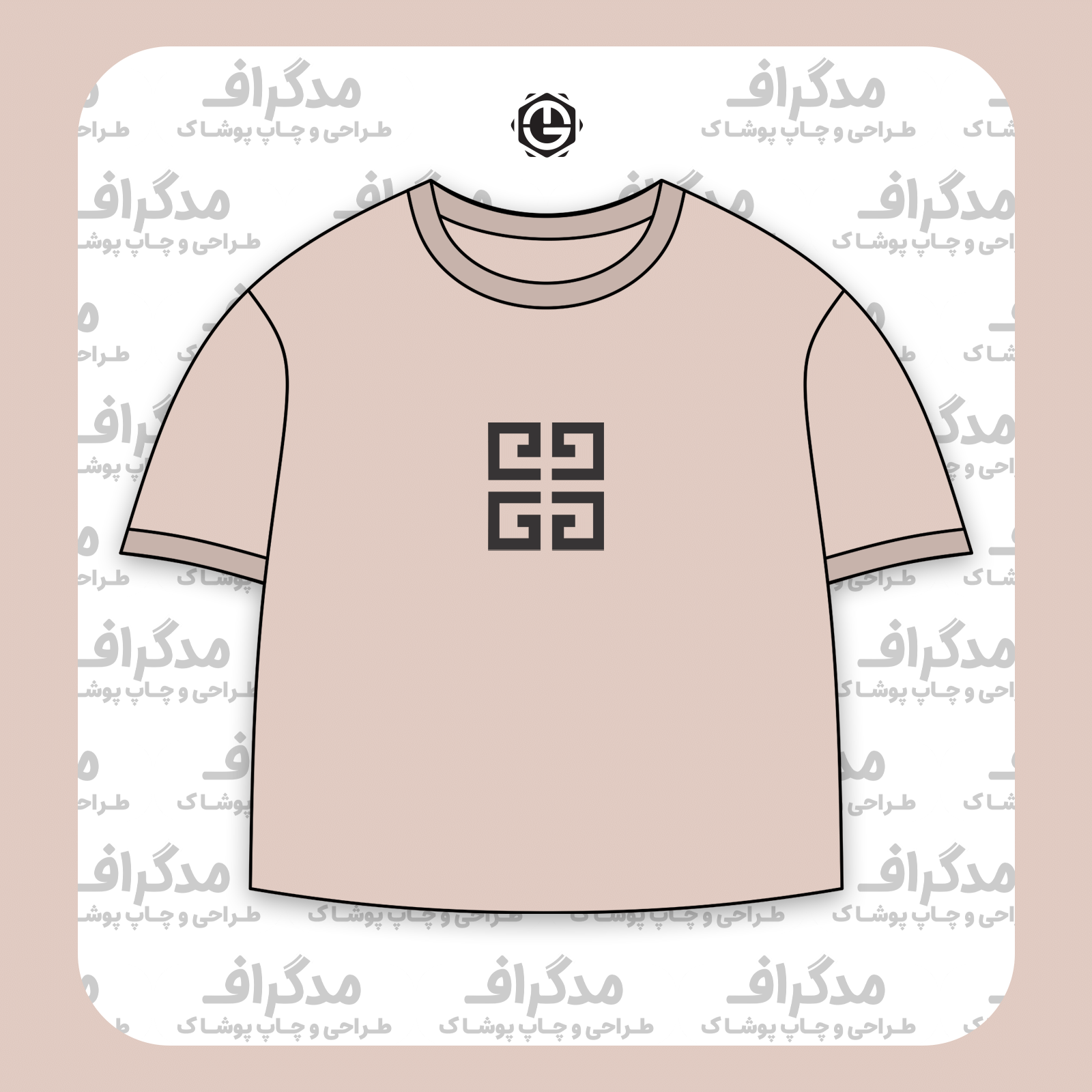 طرح سیلک Givenchy مناسب چاپ روی پیش تیشرت