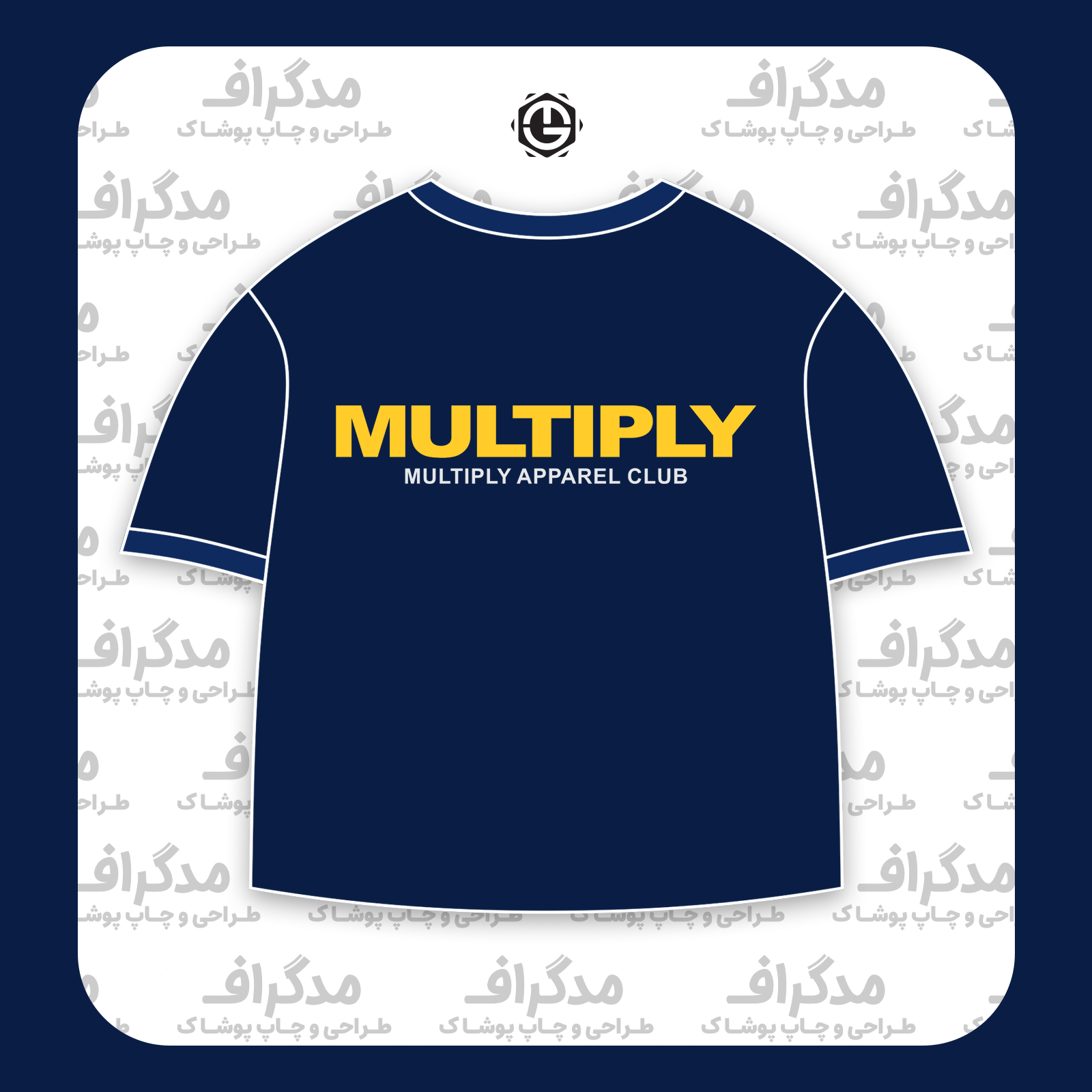 طرح سیلک Multiply Apparel مناسب چاپ روی پشت تیشرت