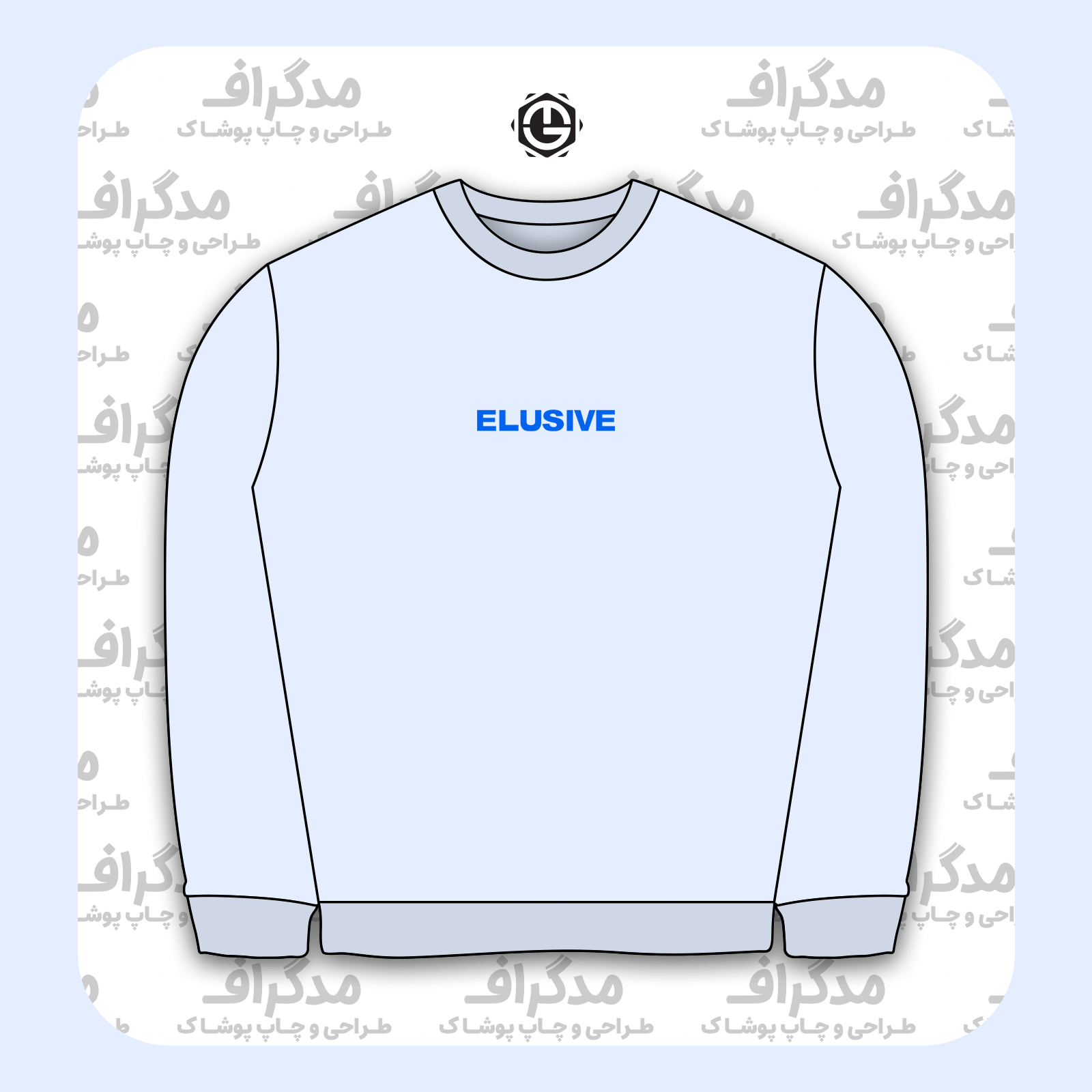 طرح سیلک Elusive مناسب چاپ روی پیش تیشرت