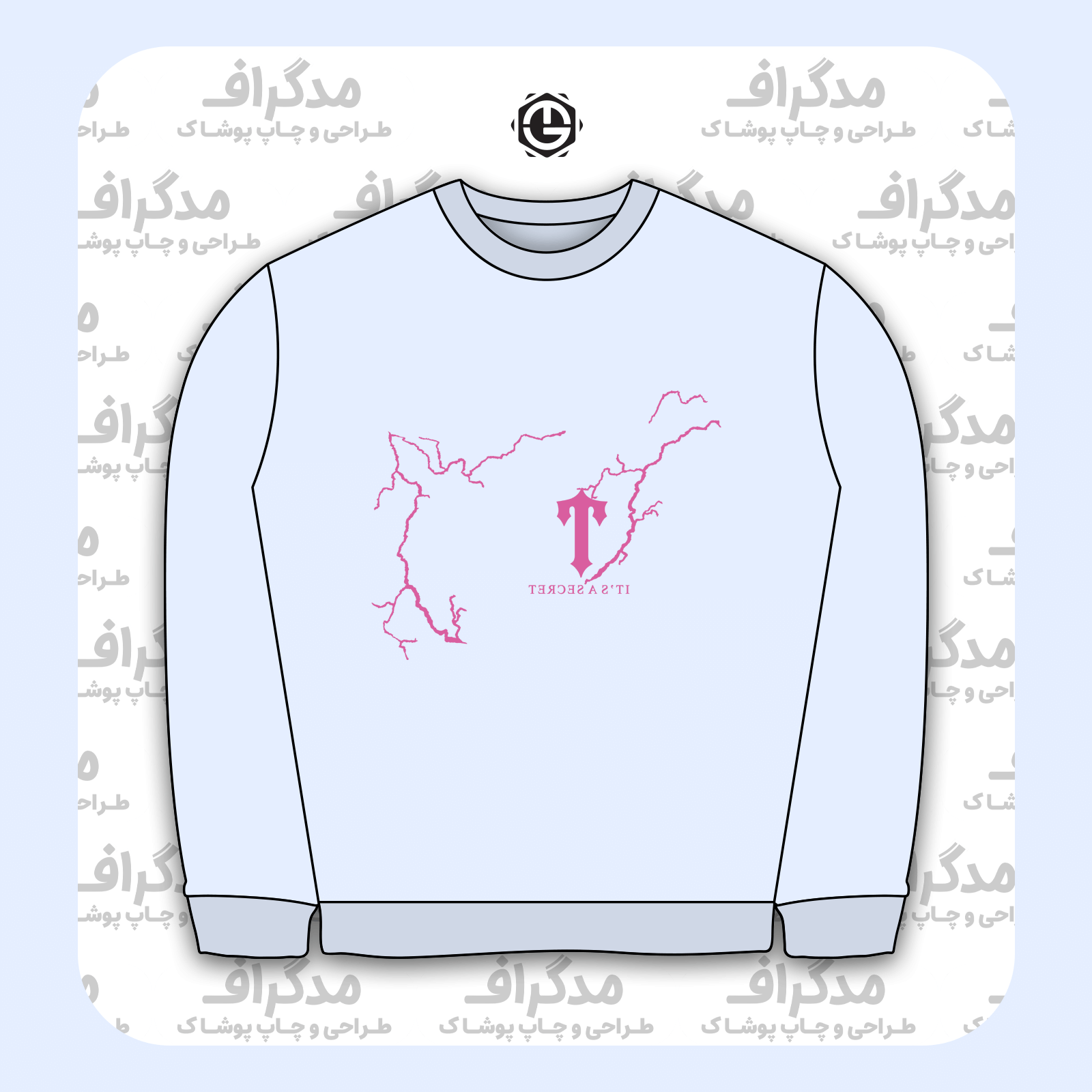 طرح سیلک Trapstar مناسب چاپ روی پیش تیشرت