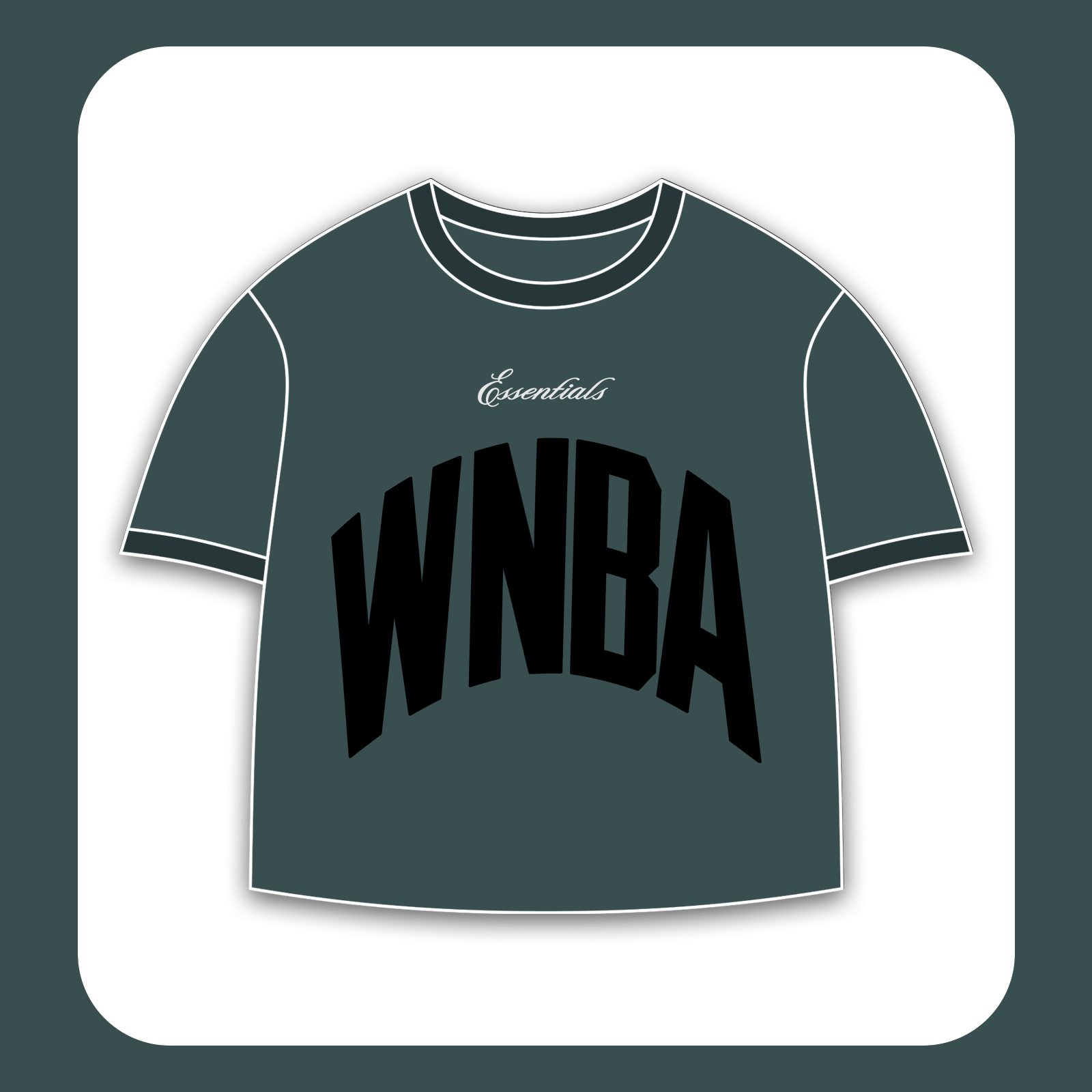 طرح سیلک WNBA Essentials مناسب چاپ روی پیش پوشاک