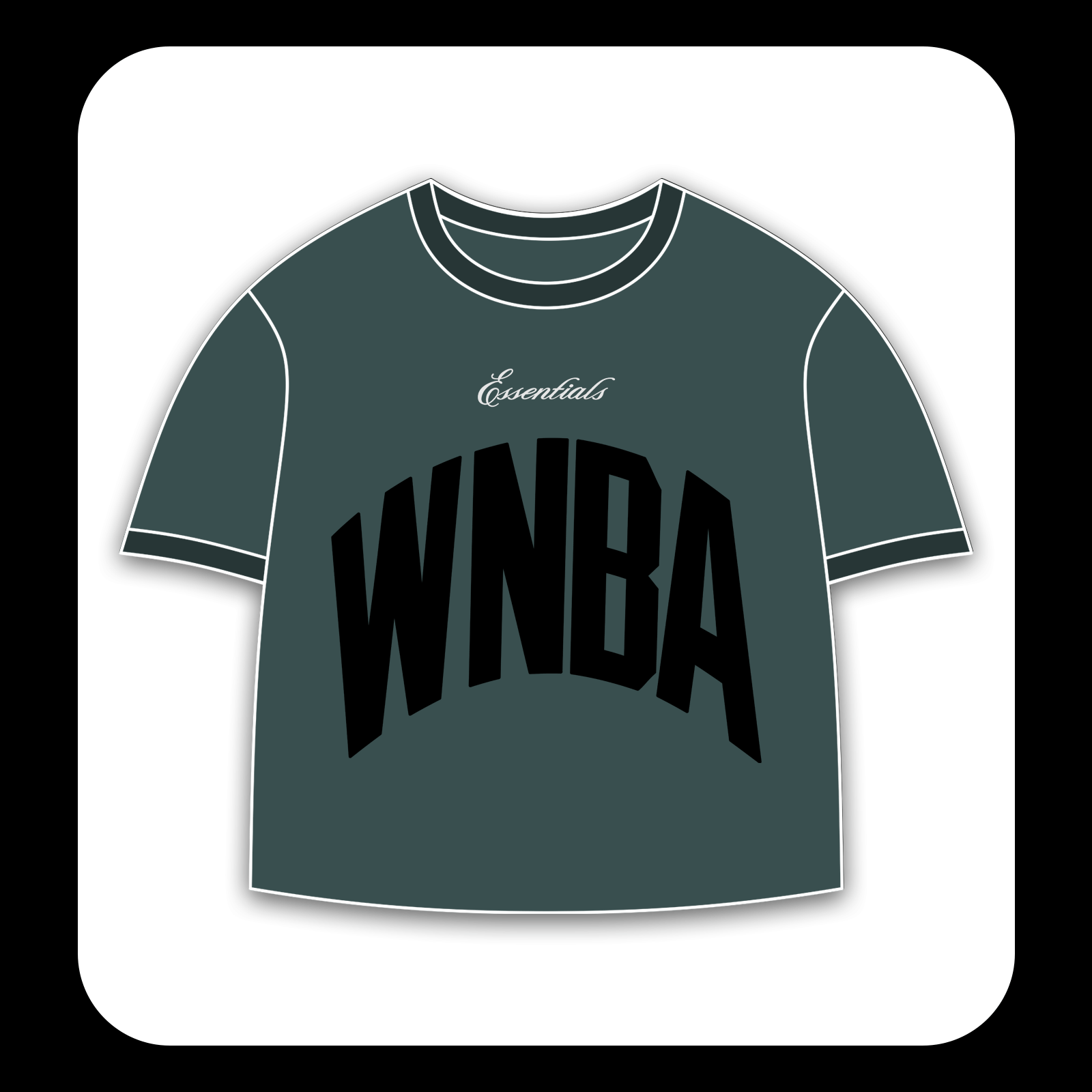 طرح سیلک WNBA Essentials مناسب چاپ روی پیش پوشاک