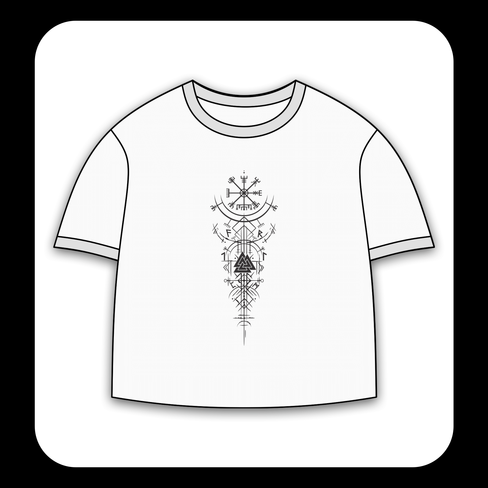 طرح سیلک قطب‌نمای آدین مناسب چاپ روی پیش پوشاک