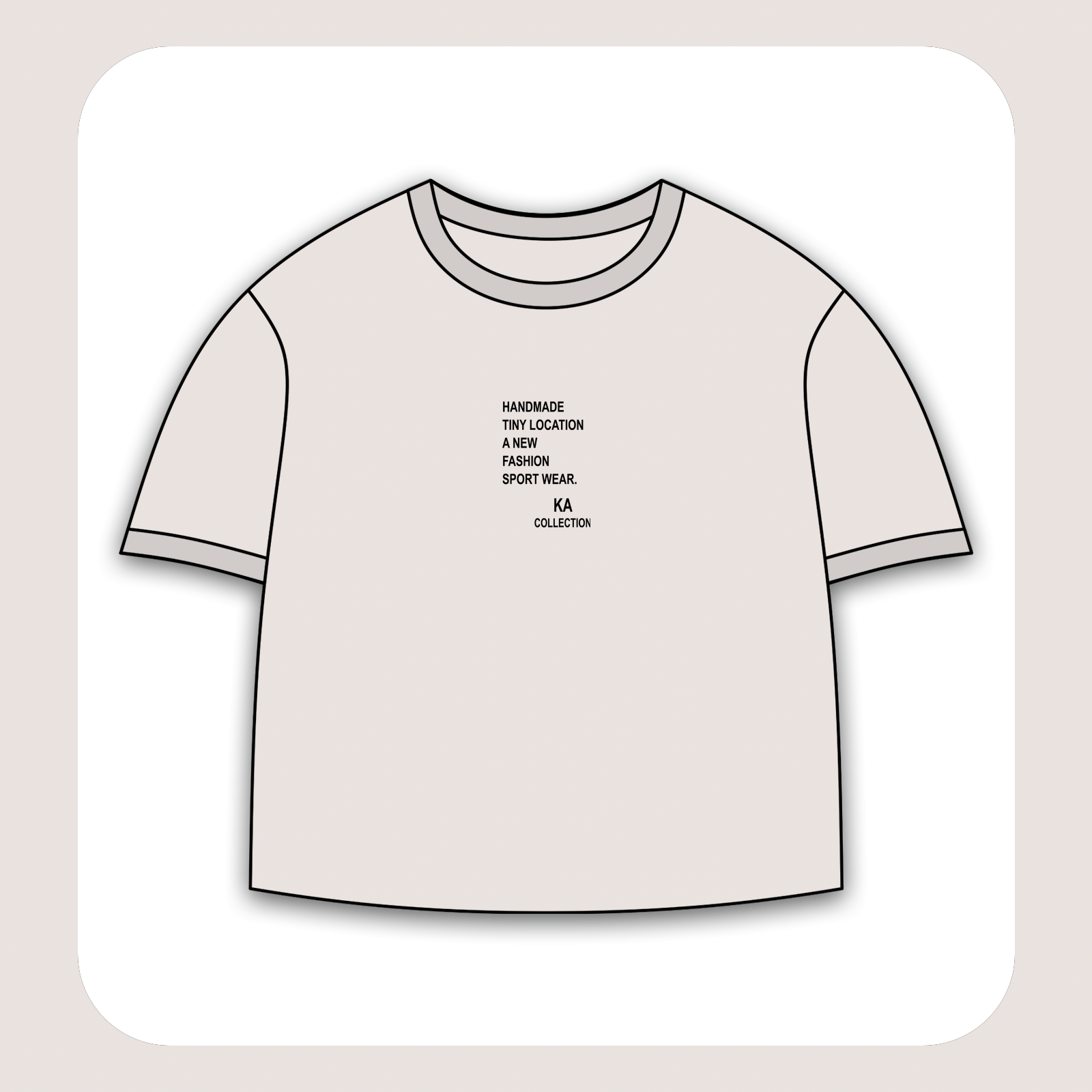 طرح سیلک Handmade Collection مناسب چاپ روی پیش پوشاک