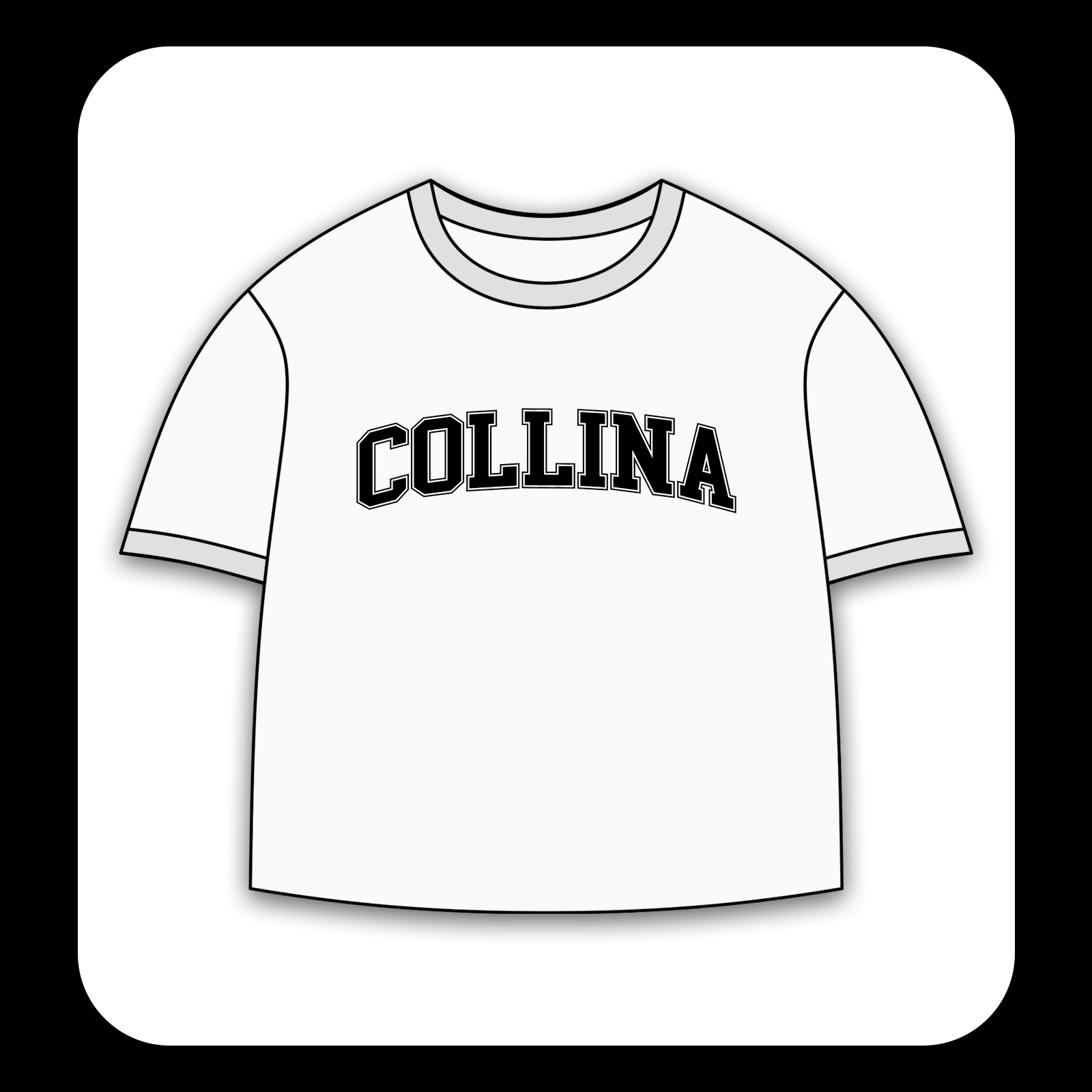 طرح سیلک Collina مناسب چاپ روی پیش تی‌شرت