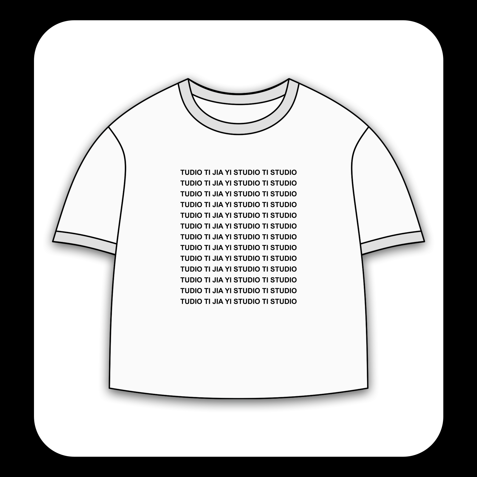 طرح سیلک TI Studio مناسب چاپ روی پیش لباس