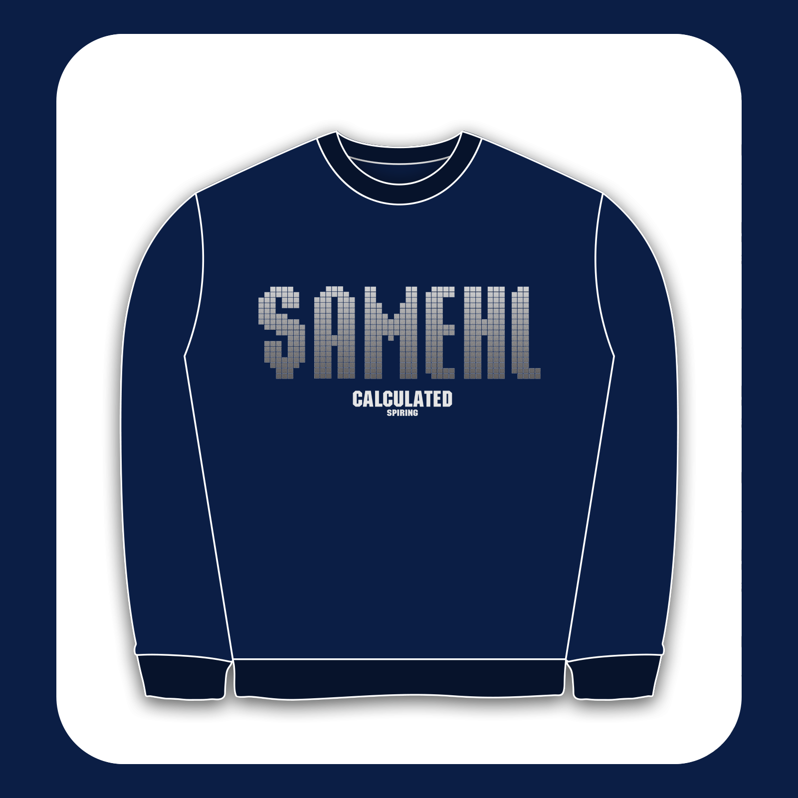 طرح سیلک Samehl مناسب چاپ روی پیش پوشاک