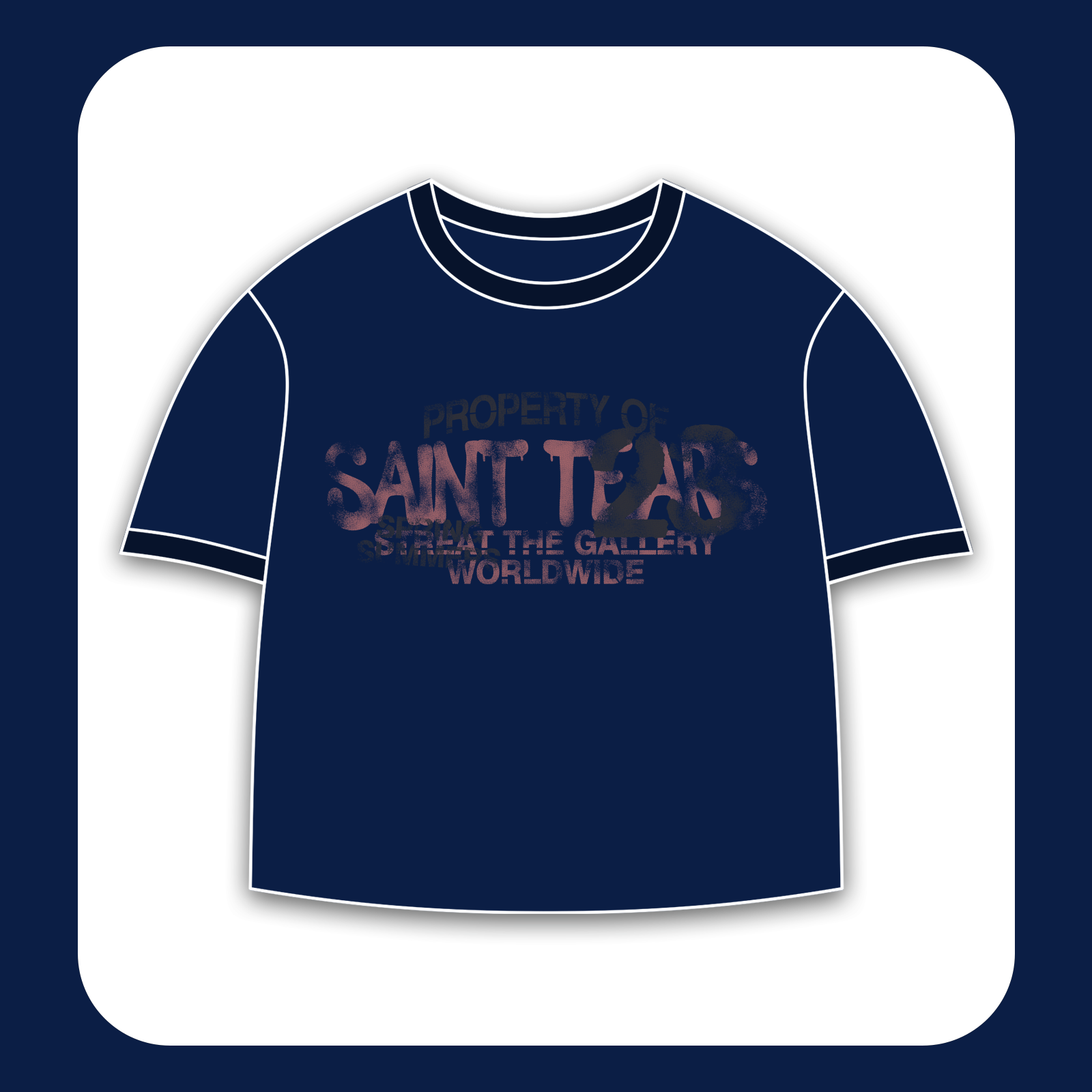 طرح سیلک Saint Tears مناسب چاپ روی پیش تی‌شرت