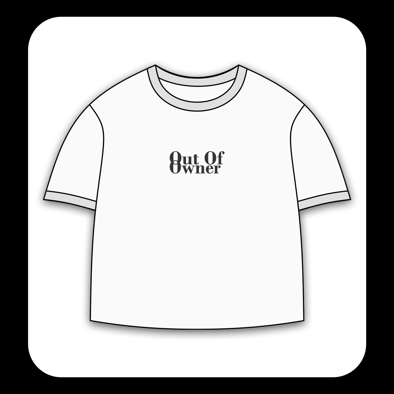 طرح سیلک Owner مناسب چاپ روی پیش پوشاک