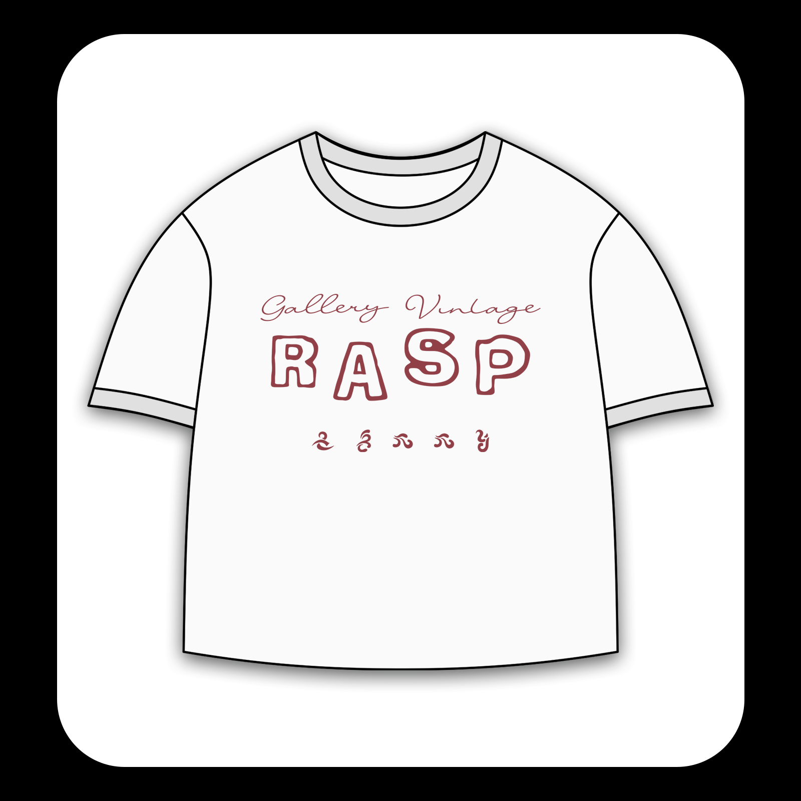 طرح سیلک RASP مناسب چاپ روی پیش تی‌شرت