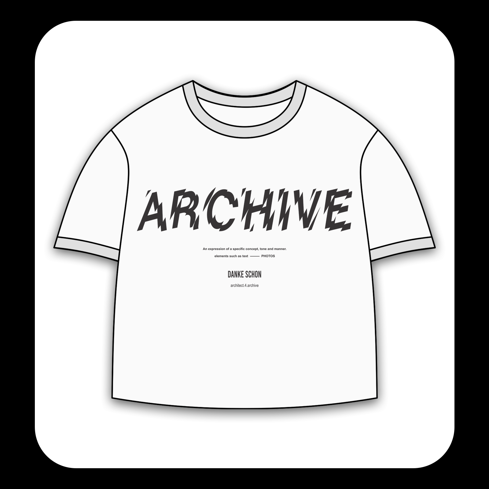 طرح سیلک Archive Schon مناسب چاپ روی پیش تیشرت